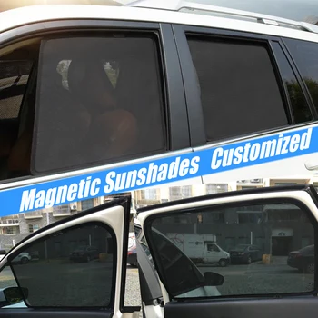 4 шт. Магнитные солнцезащитные козырьки на боковых окнах для Suzuki Vitara LY 2015 2016 2017 - 2023 Дверь Авто Окно Шторка Сетка Авто Аксессуары
