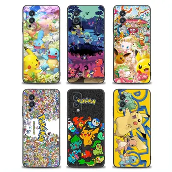 Japan Аниме P-Pokemons Pocket Monster Чехол для телефона Oneplus 10 9 8 7 T Pro 1+ 9R 8T 11 Cover One Plus Nord 2 5G 2T CE Ace Funda