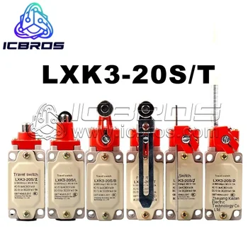 LXK3 Концевой выключатель хода Автоматический сброс Регулируемый роликовый рычаг