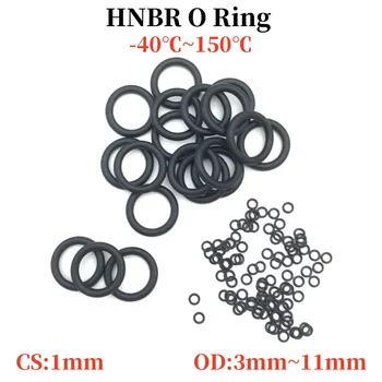 O уплотнительное кольцо, уплотнительное кольцо NBR-HNBR, механическое уплотнительное кольцо, уплотнительное кольцо кондиционера CS 1 мм