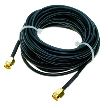 SMA Штекер/RPSMA Штекерный разъем RP-SMA ВЧ коаксиальный перемычка кабель пигтейл RG174