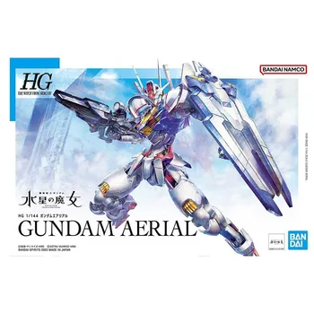 В наличии Bandai Anime HG1/144 Gundam Aerial Подлинная оригинальная фигурка Модель Коллекция фигурок Подарок на день рождения Игрушки для мальчиков