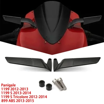 Зеркала заднего вида для Ducati Panigale 1199 S Tricolore PANIGALE 899 ABS Мотоцикл Ветровое крыло Зеркало заднего вида Боковые зеркала