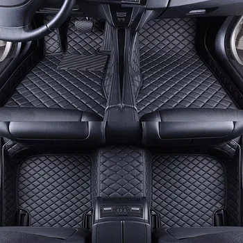 Изготовленные на заказ кожаные автомобильные коврики для BMW X3 E83 2006-2010 Автоаксессуары Tapete Automotivo Para Carro Styling Interior