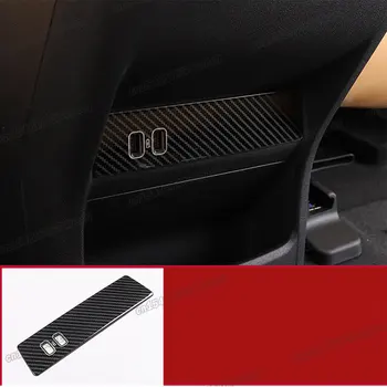карбоновый автомобильный подлокотник задний USB-порт отделка для changan uni-k unik 2021 2022 2023 2024 аксессуары стайлинг крышки накладки