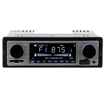  Классическое авто Радио Автомобильный Bluetooth-плеер AUX Стерео Аудио MP3-плеер Поддержка USB / SD / MMC Считыватель карт