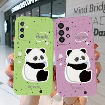 чехол для Samsung Galaxy A31 A51 A71 A81 4G 5G M60S Чехол для телефона Мягкий силиконовый медведь панда