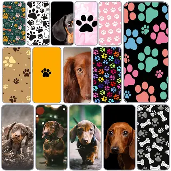 Чехол для телефона Dachshund Cute Dog Paw для Infinix Hot 20 20i Note 11 10 Lite Pro Play 10i 10T Smart 6 5 12 G96