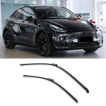  Щетки стеклоочистителя автомобиля, Всесезонное оборудование Запчасти для стеклоочистителей для Tesla Model Y 2020-2023 (набор из 2 шт.) 1490247-00-A